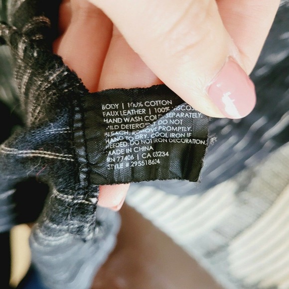 Club‎ Monaco Women's Black & White Spacedye T-Shirt Dress. Size M - Picture 6 of 6